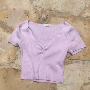 Pink PacSun crop top